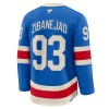 Miesten NHL New York Rangers Pelipaita 2025-26 Fanatics Centennial Premium Mika Zibanejad Sininen
